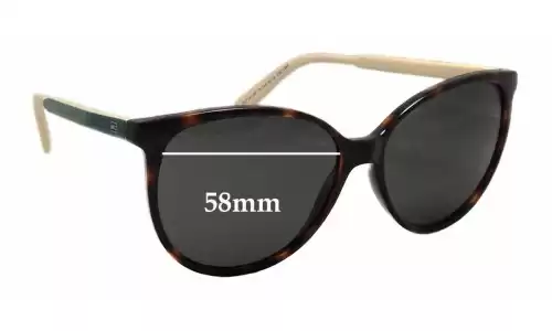 Sunglass Fix Replacement Lenses for Tommy Hilfiger TH Sun Rx 16 - 58mm Wide Sunglass Fix Replacement Lenses for Tommy Hilfiger TH Sun Rx 16 - 58mm Wide