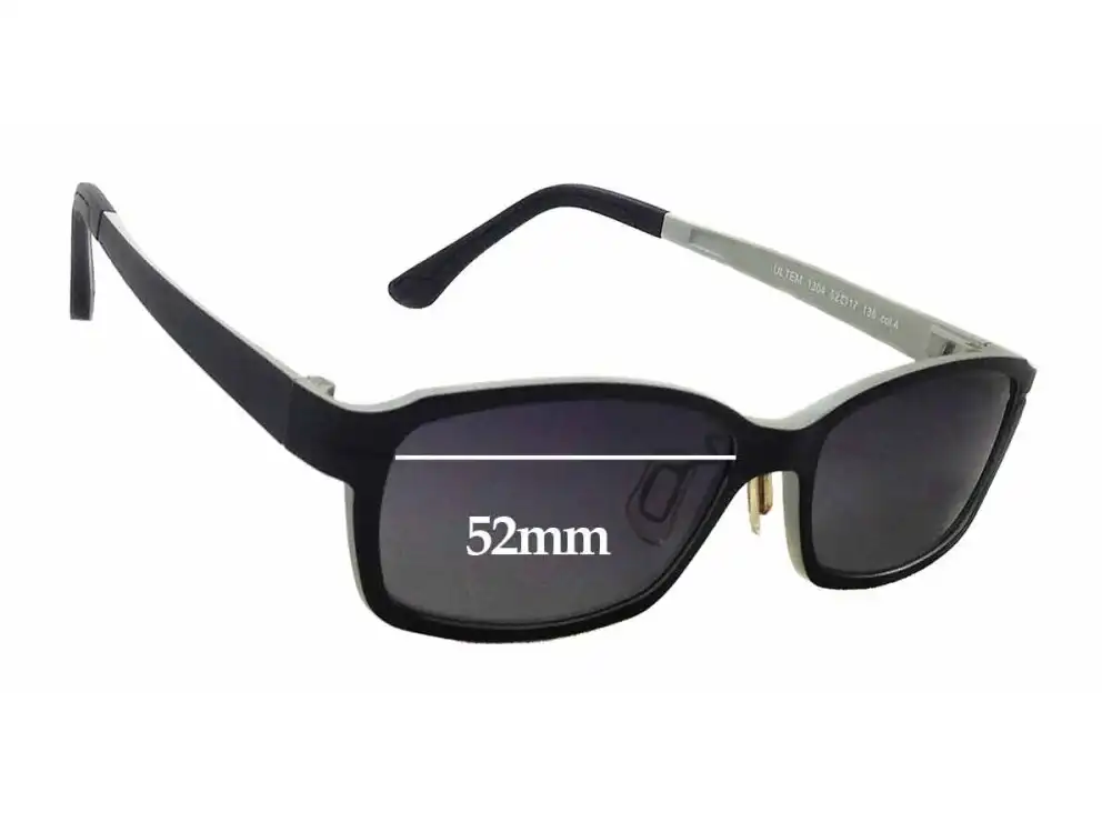 Sunglass Fix Replacement Lenses for Ultem Abba 1304 - 52mm Wide Sunglass Fix Replacement Lenses for Ultem Abba 1304 - 52mm Wide