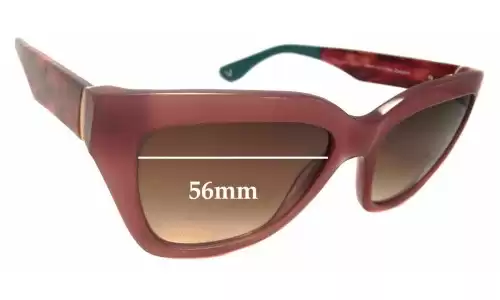 Sunglass Fix Replacement Lenses for Verge Lauren - 56mm Wide Sunglass Fix Replacement Lenses for Verge Lauren - 56mm Wide