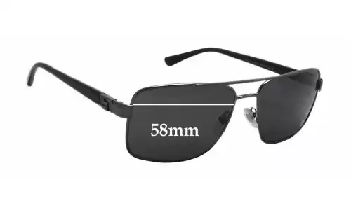 Sunglass Fix Replacement Lenses for Versace MOD 2141 - 58mm Wide Sunglass Fix Replacement Lenses for Versace MOD 2141 - 58mm Wide