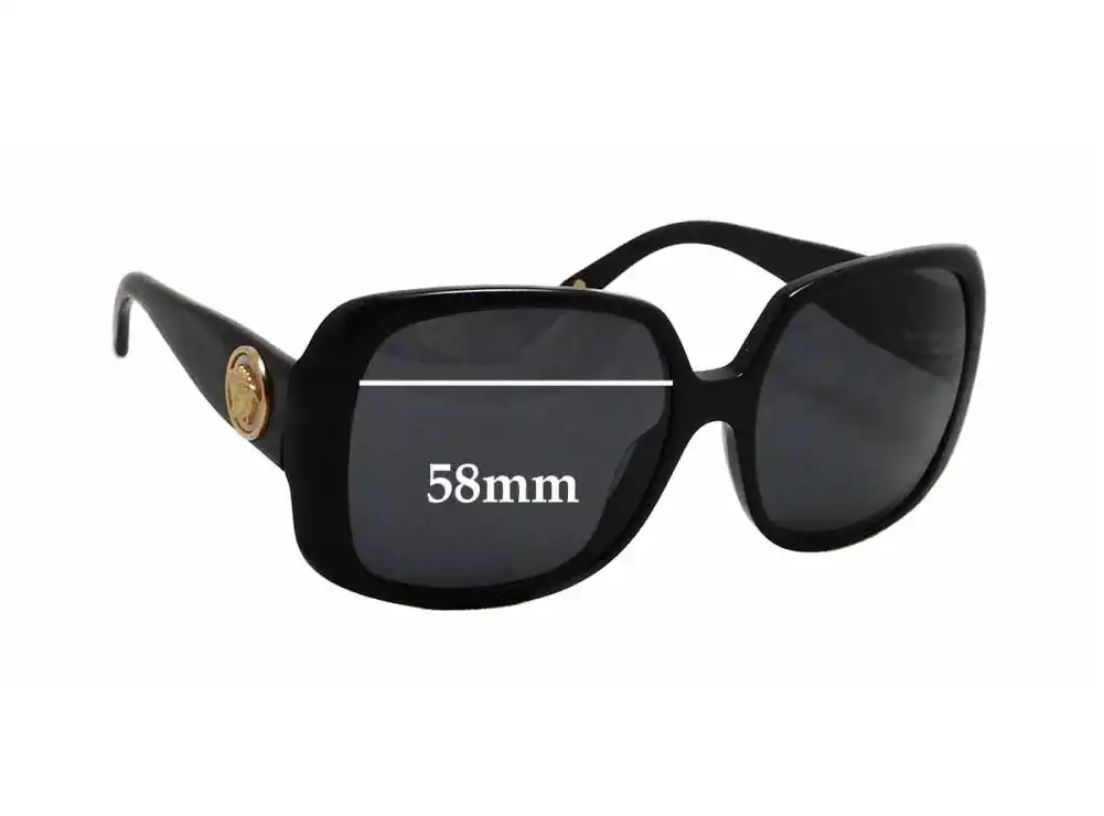 Sunglass Fix Replacement Lenses for Versace VE 4224-K - 58mm Wide Sunglass Fix Replacement Lenses for Versace VE 4224-K - 58mm Wide