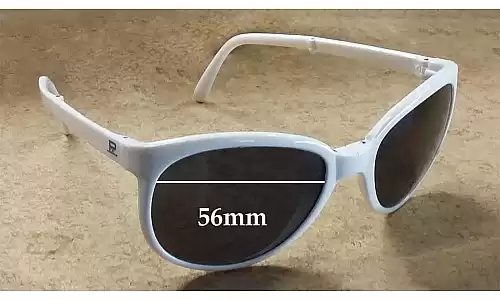 Sunglass Fix Replacement Lenses for Vuarnet Folding Frames - 56mm Wide Sunglass Fix Replacement Lenses for Vuarnet Folding Frames - 56mm Wide