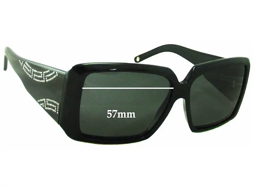 Sunglass Fix Replacement Lenses for Versace MOD 4142-B - 57mm Wide Sunglass Fix Replacement Lenses for Versace MOD 4142-B - 57mm Wide