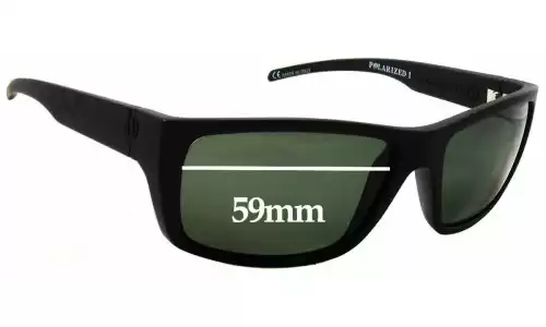 Sunglass Fix Replacement Lenses for Electric Sixer - 59mm Wide Sunglass Fix Replacement Lenses for Electric Sixer - 59mm Wide
