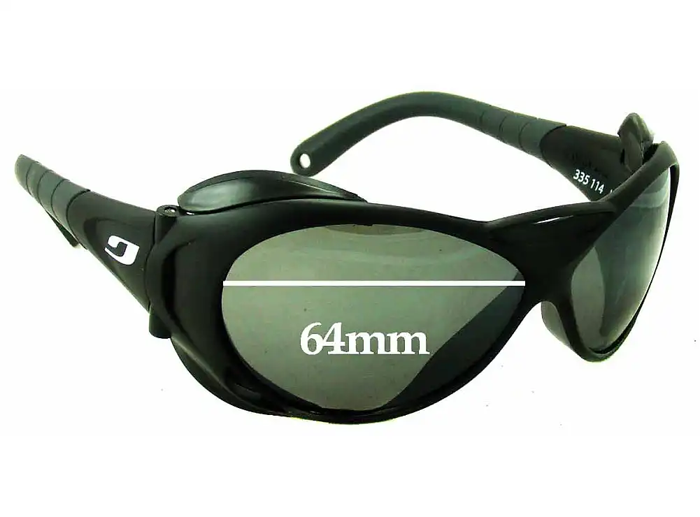 Sunglass Fix Replacement Lenses for Julbo Explorer L - 64mm Wide Sunglass Fix Replacement Lenses for Julbo Explorer L - 64mm Wide