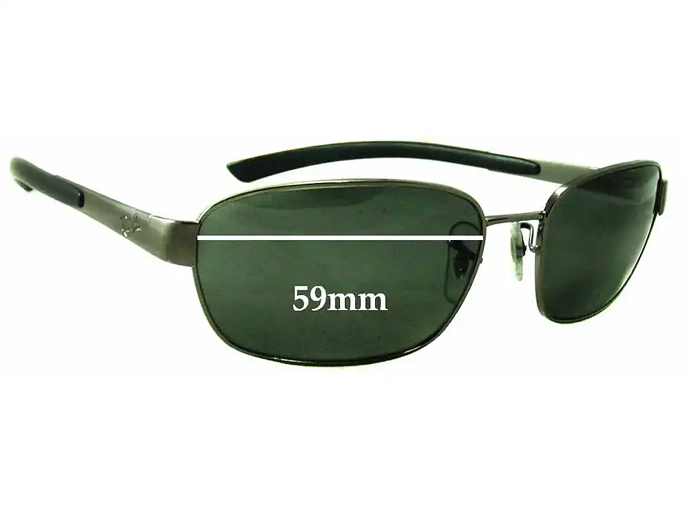 Sunglass Fix Replacement Lenses for Ray-Ban RB3430 - 59mm Wide Sunglass Fix Replacement Lenses for Ray-Ban RB3430 - 59mm Wide