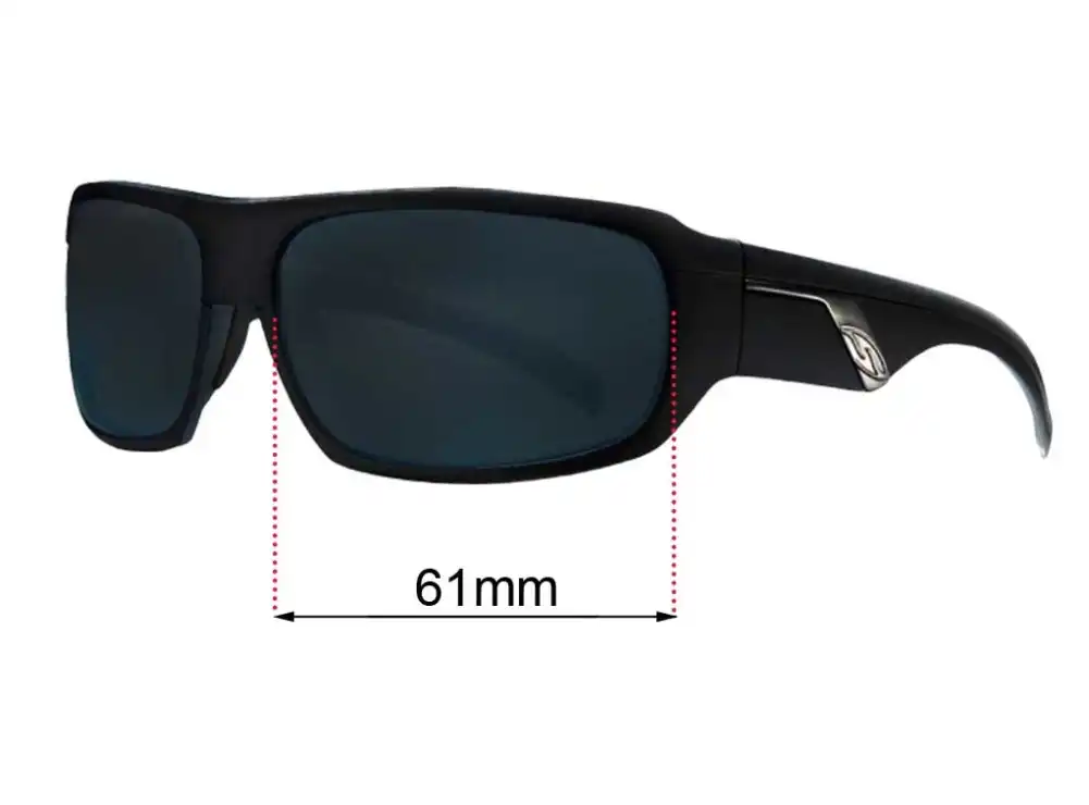 Sunglass Fix Replacement Lenses for Smith Tactic - 61mm Wide Sunglass Fix Replacement Lenses for Smith Tactic - 61mm Wide