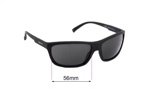 Sunglass Fix Replacement Lenses for Arnette Shoredich AN4255 - 56mm Wide Arnette Shoredich AN4255 Replacement Lenses 56mm wide