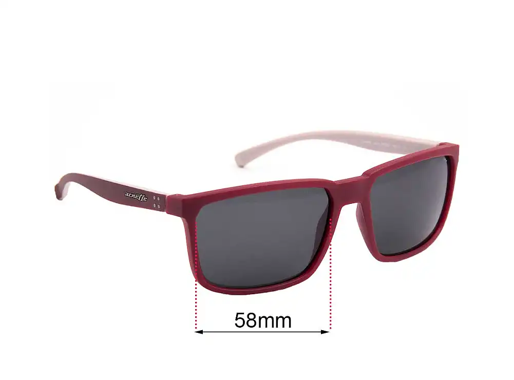 Arnette Stripe AN4251 Replacement Lenses 58mm Arnette Stripe AN4251 Replacement Lenses 58mm