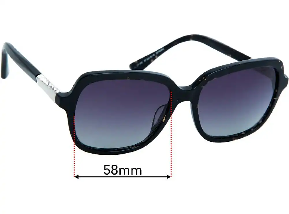 Sunglass Fix Replacement Lenses for Specsavers AP Sun Rx 45 - 58mm Wide Sunglass Fix Replacement Lenses for Specsavers AP Sun Rx 45 - 58mm Wide