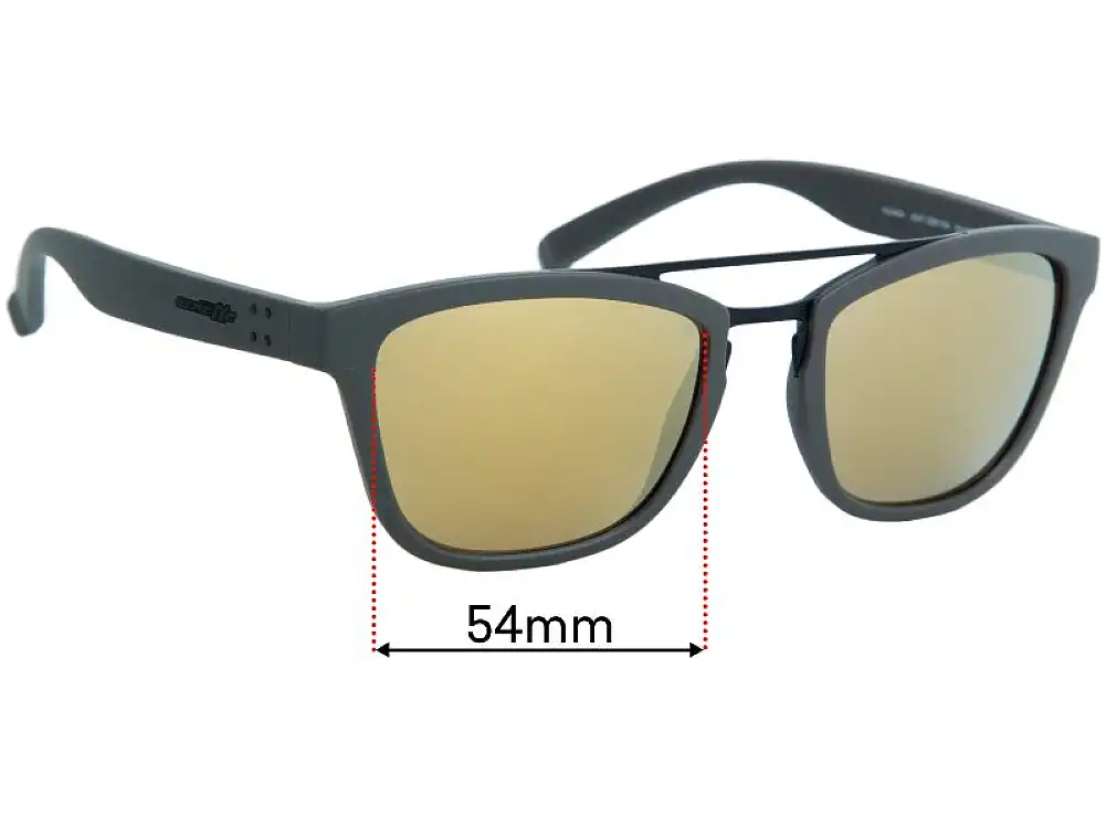 Sunglass Fix Replacement Lenses for Arnette Huaka AN4247 - 54mm Wide Sunglass Fix Replacement Lenses for Arnette Huaka AN4247 - 54mm Wide