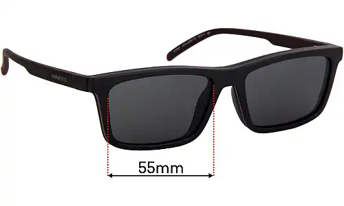 Sunglass Fix Replacement Lenses for Arnette Hypno AN4274 - 55mm Wide Sunglass Fix Replacement Lenses for Arnette Hypno AN4274 - 55mm Wide
