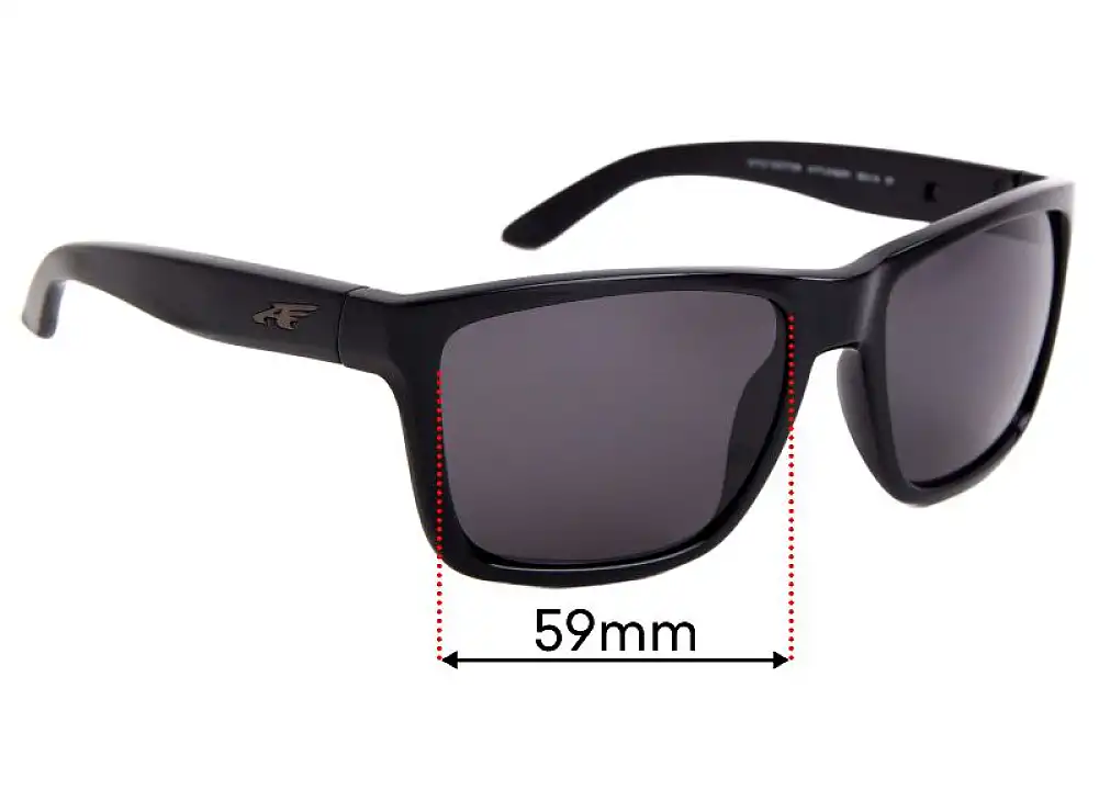 Sunglass Fix Replacement Lenses for Arnette Witch Doctor AN4177 - 59mm Wide Sunglass Fix Replacement Lenses for Arnette Witch Doctor AN4177 - 59mm Wide