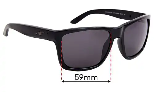 Sunglass Fix Replacement Lenses for Arnette Witch Doctor AN4177 - 59mm Wide Sunglass Fix Replacement Lenses for Arnette Witch Doctor AN4177 - 59mm Wide