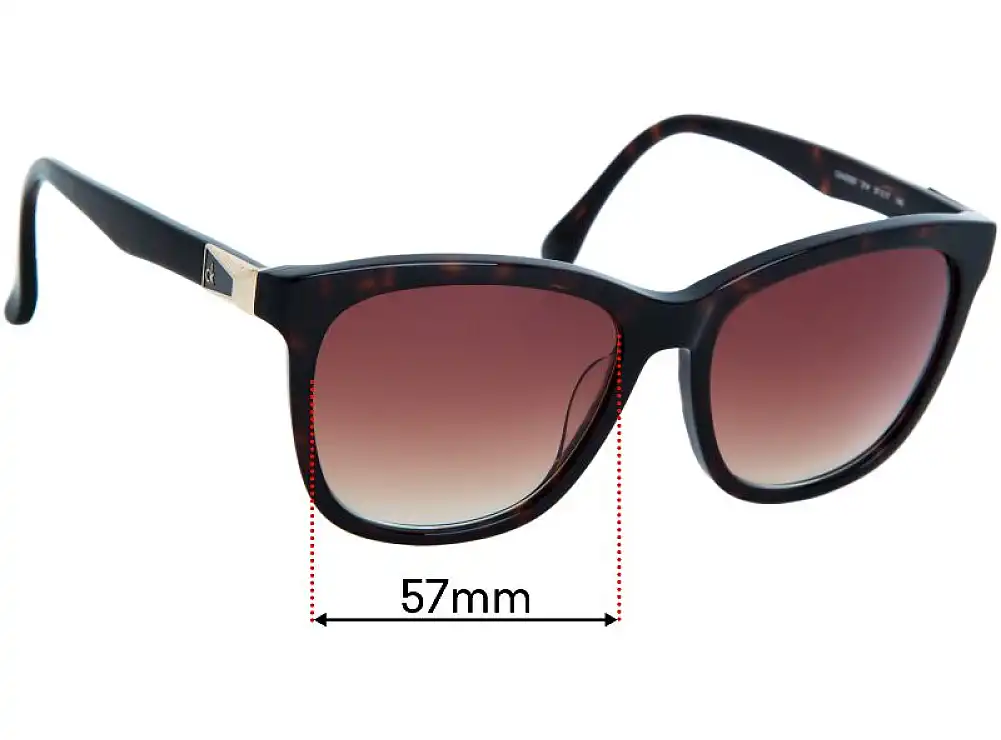 Sunglass Fix Replacement Lenses for Calvin Klein CK4292S - 57mm Wide Sunglass Fix Replacement Lenses for Calvin Klein CK4292S - 57mm Wide