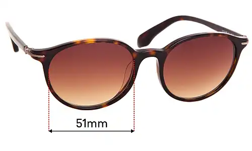 Sunglass Fix Replacement Lenses for Calvin Klein CK5833KS - 51mm Wide Sunglass Fix Replacement Lenses for Calvin Klein CK5833KS - 51mm Wide