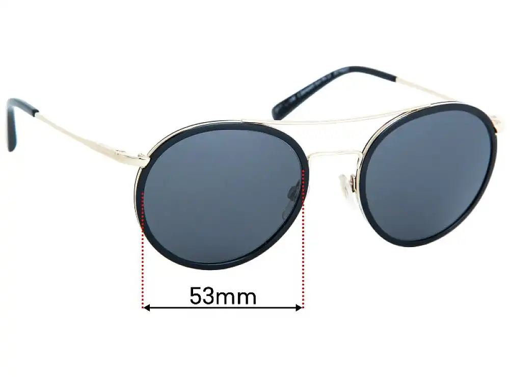 Sunglass Fix Replacement Lenses for Carla Zampatti Sun Rx 13 - 53mm Wide Sunglass Fix Replacement Lenses for Carla Zampatti Sun Rx 13 - 53mm Wide