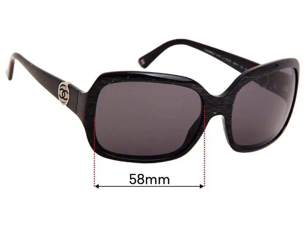 Sunglass Fix Replacement Lenses for Chanel 5147 - 58mm Wide Sunglass Fix Replacement Lenses for Chanel 5147 - 58mm Wide