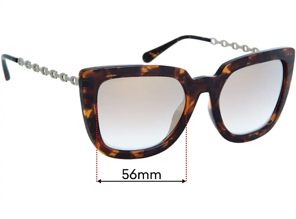 Sunglass Fix Replacement Lenses for Coach HC8258U - 56mm Wide Sunglass Fix Replacement Lenses for Coach HC8258U - 56mm Wide