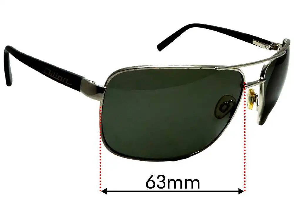 Sunglass Fix Replacement Lenses for Dillon George - 63mm Wide Sunglass Fix Replacement Lenses for Dillon George - 63mm Wide