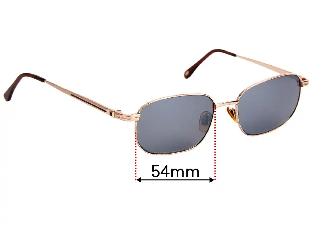 Sunglass Fix Replacement Lenses for Dimas 1269 - 54mm Wide Sunglass Fix Replacement Lenses for Dimas 1269 - 54mm Wide