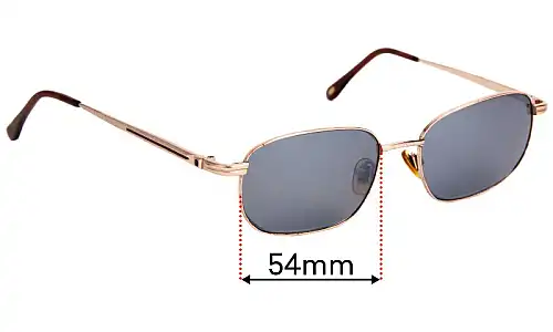 Sunglass Fix Replacement Lenses for Dimas 1269 - 54mm Wide Sunglass Fix Replacement Lenses for Dimas 1269 - 54mm Wide