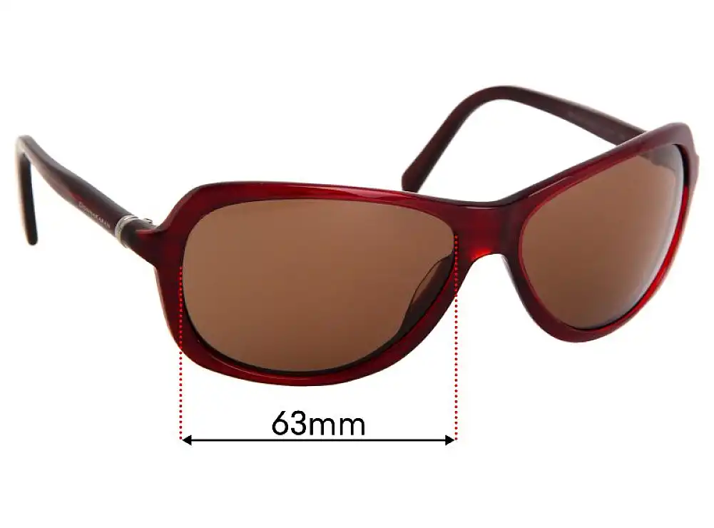 Sunglass Fix Replacement Lenses for Donna Karan DK1002 - 63mm Wide Sunglass Fix Replacement Lenses for Donna Karan DK1002 - 63mm Wide