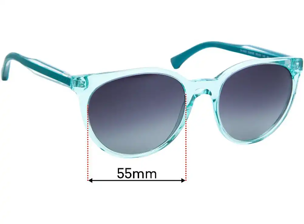 Sunglass Fix Replacement Lenses for Emporio Armani EA4003 - 55mm Wide Sunglass Fix Replacement Lenses for Emporio Armani EA4003 - 55mm Wide