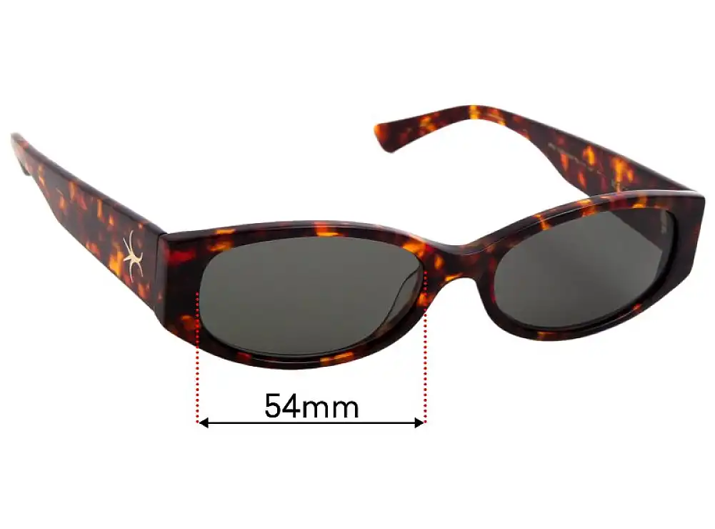 Sunglass Fix Replacement Lenses for Epokhe Machina - 54mm Wide Sunglass Fix Replacement Lenses for Epokhe Machina - 54mm Wide