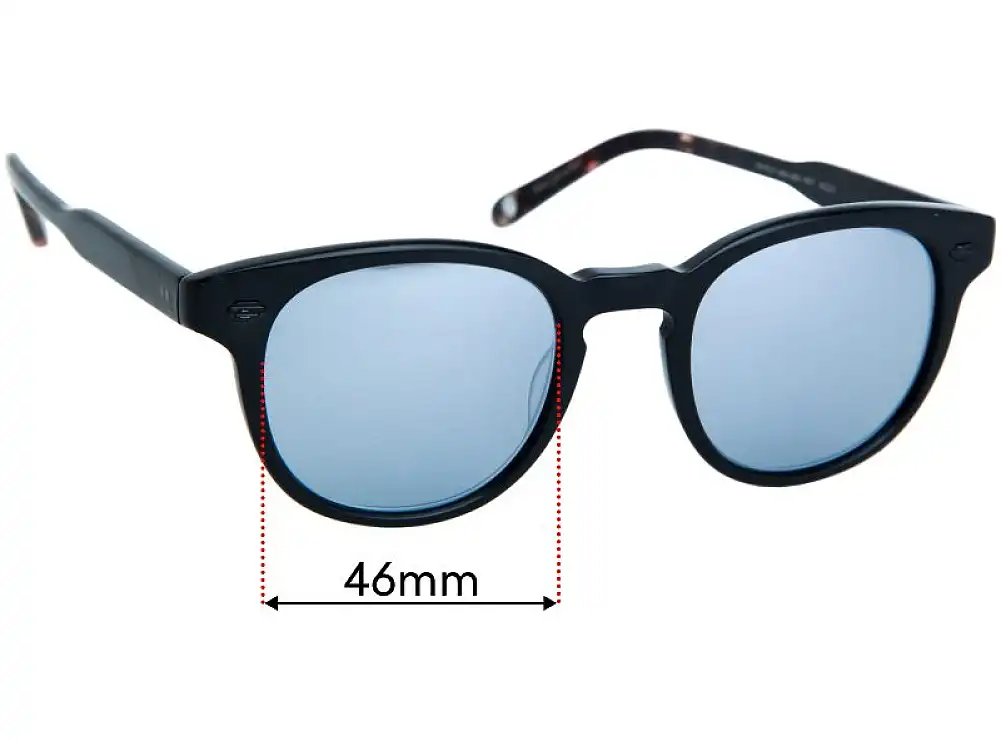 Sunglass Fix Replacement Lenses for Garrett Leight Warren - 46mm Wide Sunglass Fix Replacement Lenses for Garrett Leight Warren - 46mm Wide