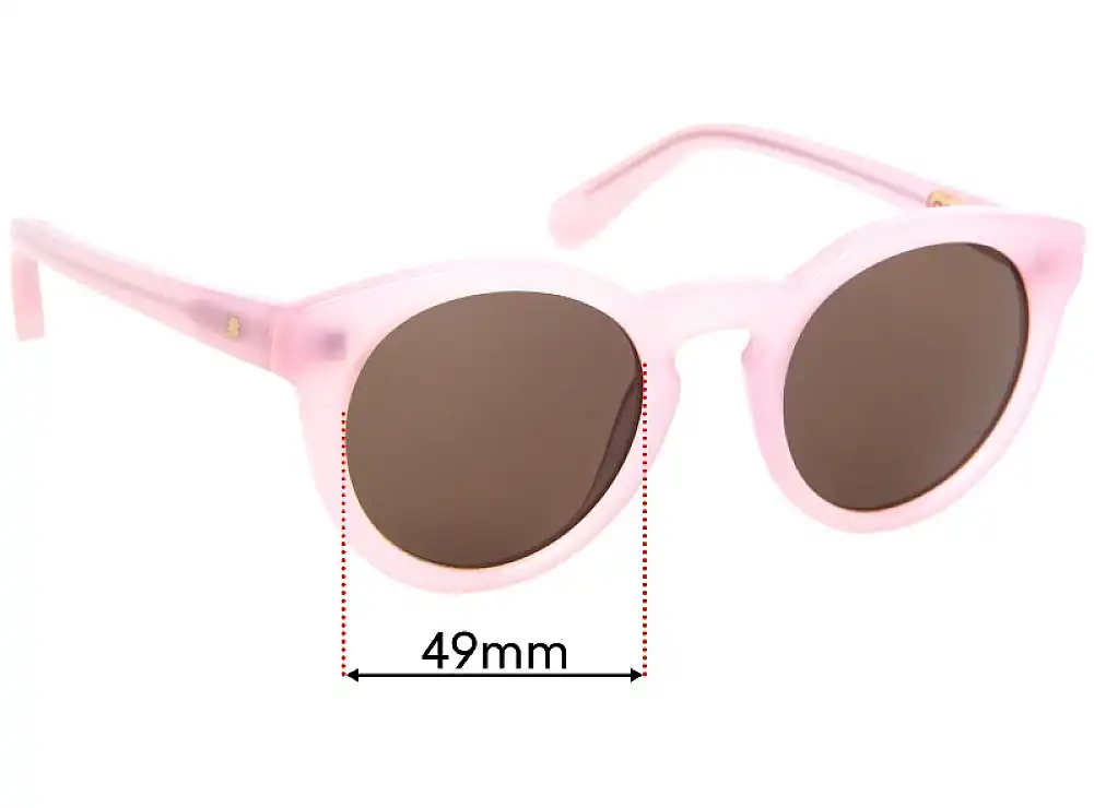 Sunglass Fix Replacement Lenses for Gorman Lucia - 49mm Wide Sunglass Fix Replacement Lenses for Gorman Lucia - 49mm Wide