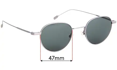 Sunglass Fix Replacement Lenses for Lance Haussmann Smart Metal - 47mm Wide Sunglass Fix Replacement Lenses for Lance Haussmann Smart Metal - 47mm Wide