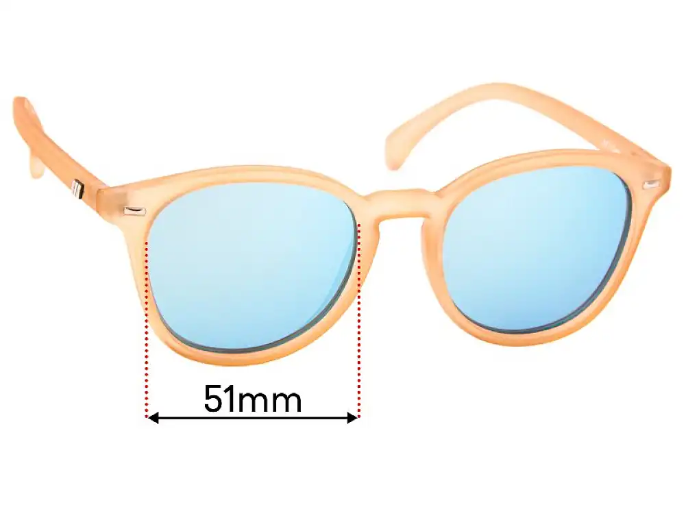 Sunglass Fix Replacement Lenses for Le Specs Bandwagon - 51mm Wide Sunglass Fix Replacement Lenses for Le Specs Bandwagon - 51mm Wide
