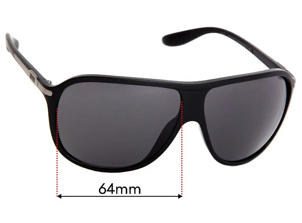 Sunglass Fix Replacement Lenses for Marc by Marc Jacobs MMJ106/S - 64mm Wide Sunglass Fix Replacement Lenses for Marc by Marc Jacobs MMJ106/S - 64mm Wide