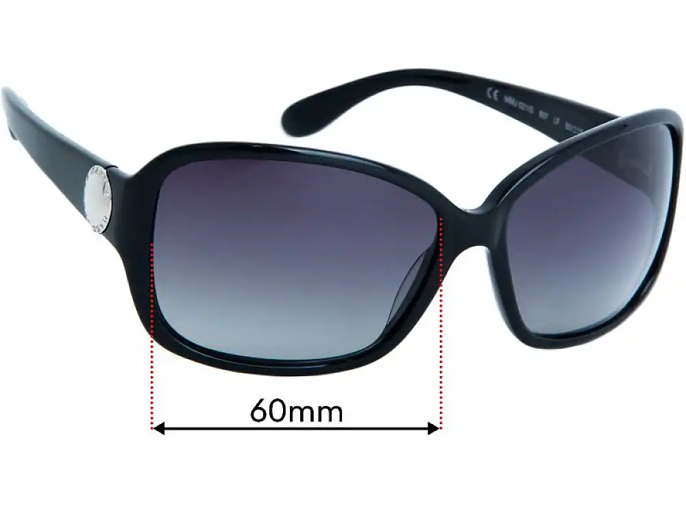 Sunglass Fix Replacement Lenses for Marc by Marc Jacobs MMJ 021/S - 60mm Wide Sunglass Fix Replacement Lenses for Marc by Marc Jacobs MMJ 021/S - 60mm Wide