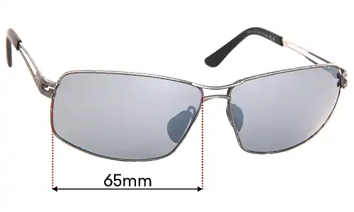 Sunglass Fix Replacement Lenses for Maui Jim MJ276 Manu - 65mm Wide Maui Jim MJ276 Manu Replacement Lenses 65mm wide