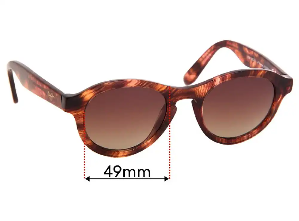 Maui Jim Leia MJ708 Replacement Lenses 49mm Maui Jim Leia MJ708 Replacement Lenses 49mm