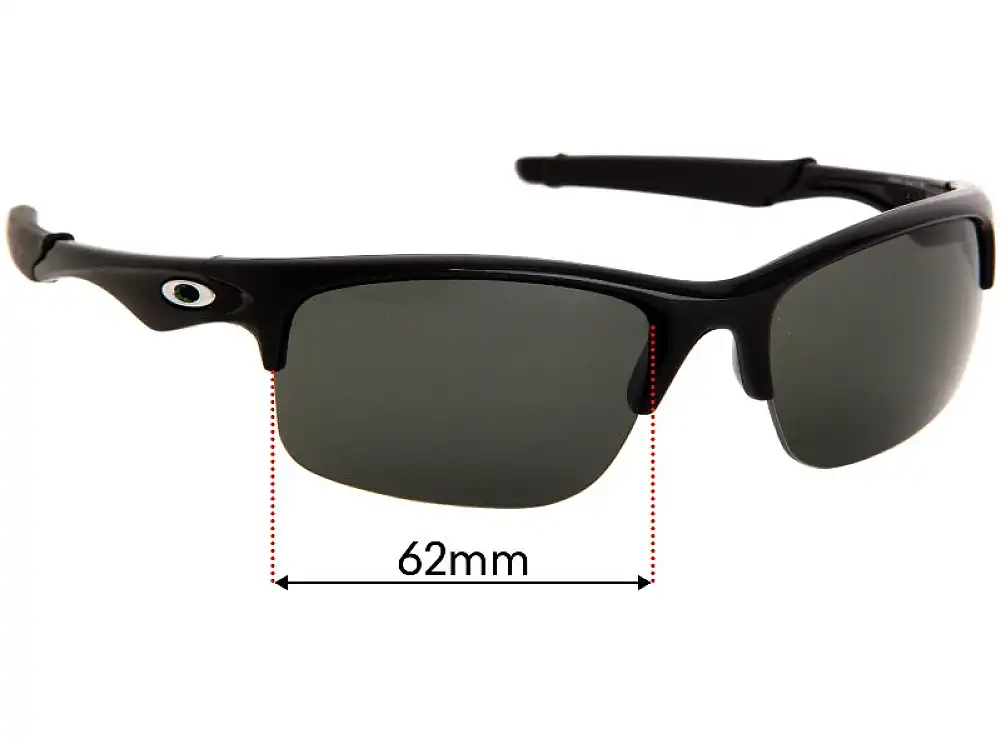 Sunglass Fix Replacement Lenses for Oakley Bottle Rocket OO9164 - 62mm Wide Sunglass Fix Replacement Lenses for Oakley Bottle Rocket OO9164 - 62mm Wide