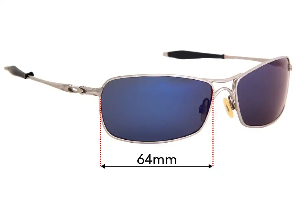 Sunglass Fix Replacement Lenses for Oakley Crosshair 2.0 - 64mm Wide Sunglass Fix Replacement Lenses for Oakley Crosshair 2.0 - 64mm Wide
