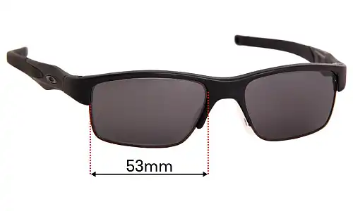 Sunglass Fix Replacement Lenses for Oakley Crosslink OX3128 - 53mm Wide Oakley Crosslink OX3128 Replacement Lenses 53mm wide