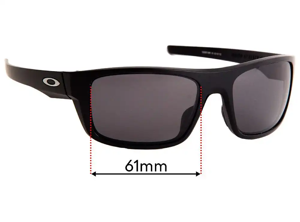 Sunglass Fix Replacement Lenses for Oakley Drop Point OO9367 - 61mm Wide Sunglass Fix Replacement Lenses for Oakley Drop Point OO9367 - 61mm Wide