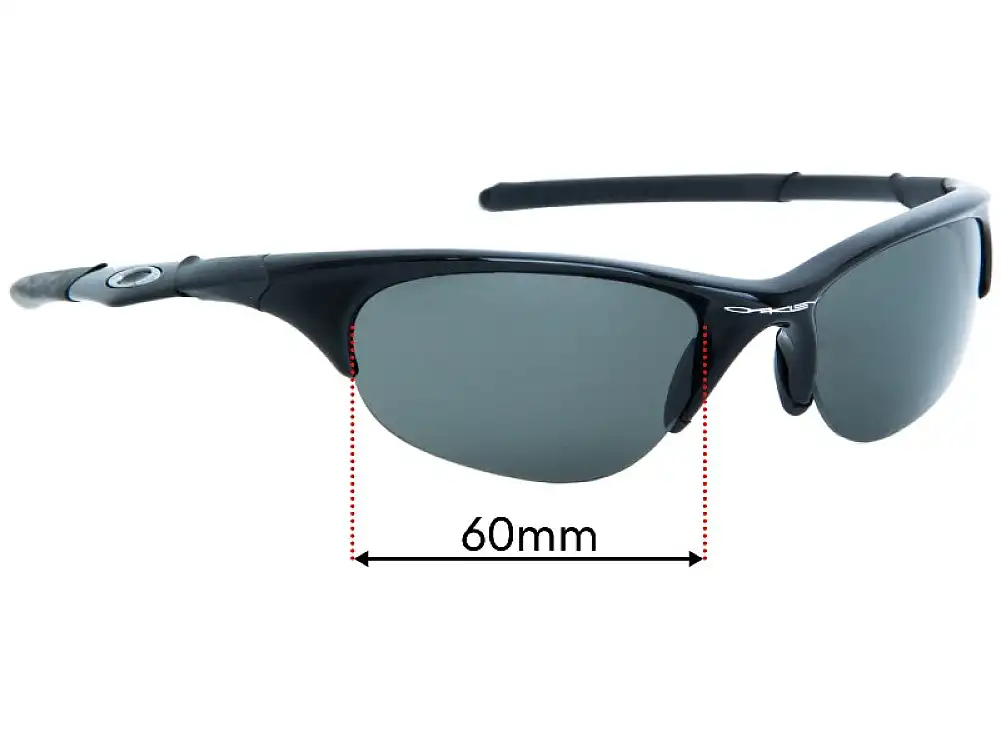 Sunglass Fix Replacement Lenses for Oakley Half Jacket - 60mm Wide Sunglass Fix Replacement Lenses for Oakley Half Jacket - 60mm Wide
