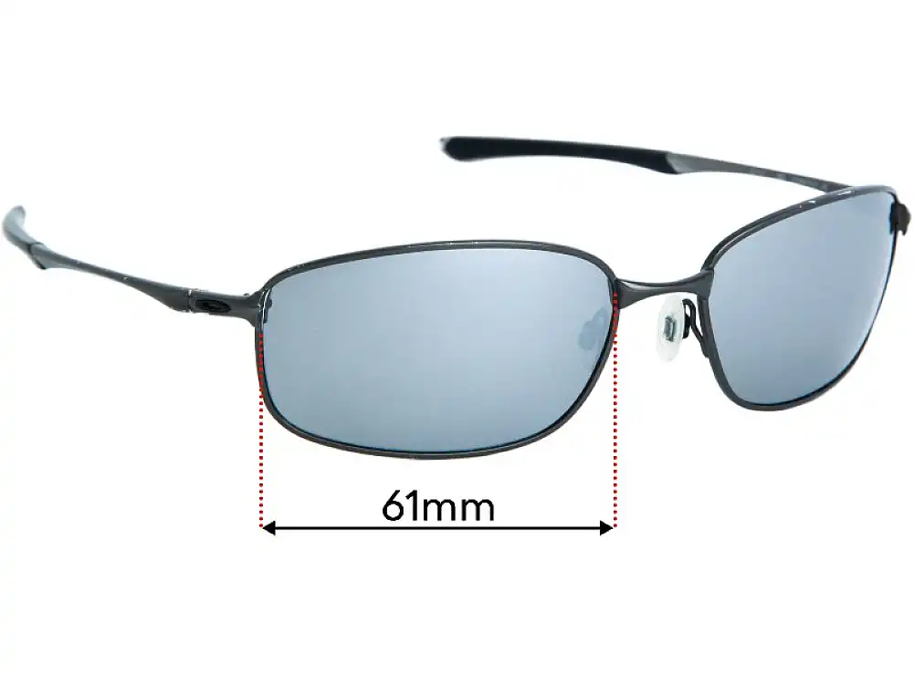 Sunglass Fix Replacement Lenses for Oakley Taper OO4074 - 61mm Wide Sunglass Fix Replacement Lenses for Oakley Taper OO4074 - 61mm Wide