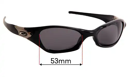 Sunglass Fix Replacement Lenses for Oakley Valve 1.0 - 53mm Wide Oakley Valve 1.0 Replacement Lenses 53mm wide