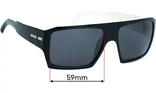 Sunglass Fix Replacement Lenses for Otis Louie - 59mm Wide Sunglass Fix Replacement Lenses for Otis Louie - 59mm Wide