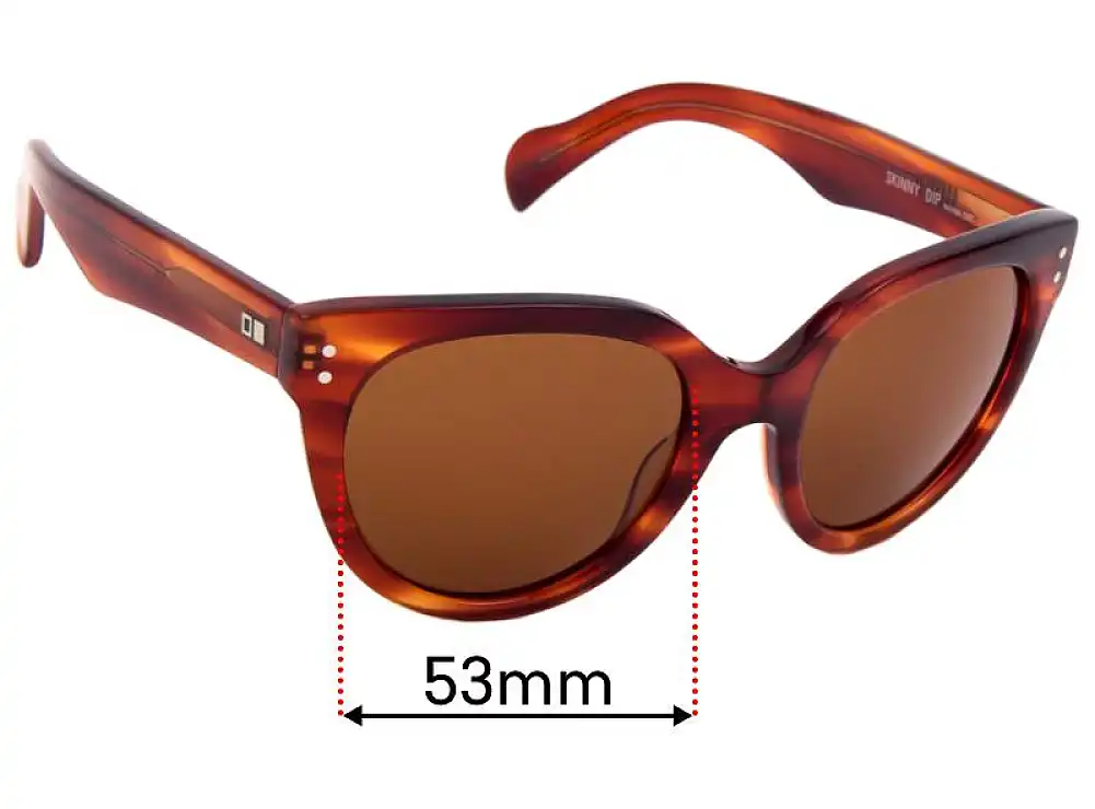 Sunglass Fix Replacement Lenses for Otis Skinny Dip - 53mm Wide Sunglass Fix Replacement Lenses for Otis Skinny Dip - 53mm Wide