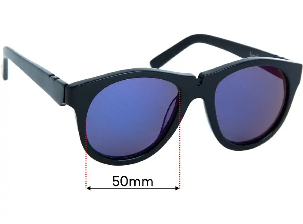 Sunglass Fix Replacement Lenses for Pared Salt & Pepper - 50mm Wide Sunglass Fix Replacement Lenses for Pared Salt & Pepper - 50mm Wide