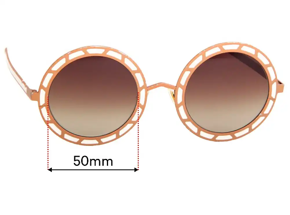 Sunglass Fix Replacement Lenses for Pared Sonny & Cher - 50mm Wide Sunglass Fix Replacement Lenses for Pared Sonny & Cher - 50mm Wide