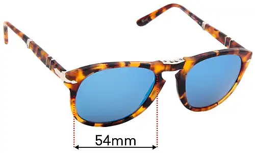 Sunglass Fix Replacement Lenses for Persol Folding Madreterra - 54mm Wide Persol Folding Madreterra Replacement Lenses 54mm wide