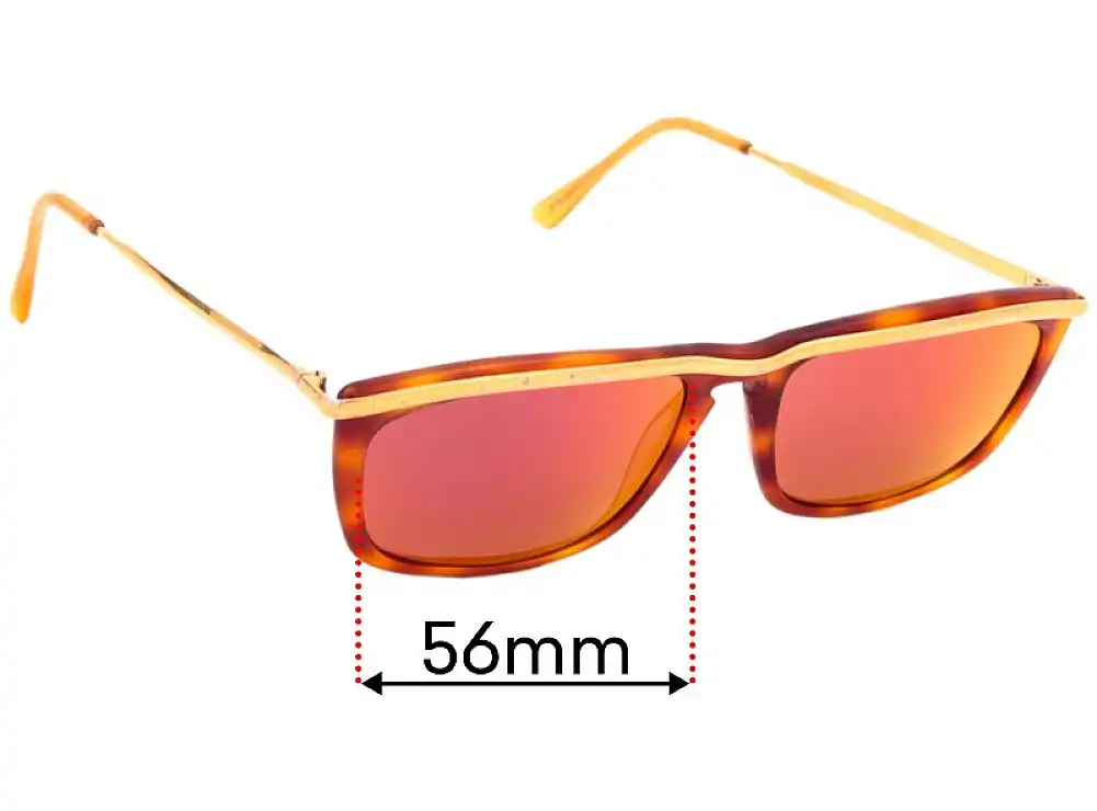 Sunglass Fix Replacement Lenses for Persol PP508 - 56mm Wide Sunglass Fix Replacement Lenses for Persol PP508 - 56mm Wide